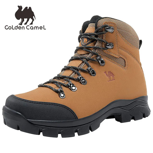 Golden Camel Men's Waterproof Leather Hiking Boots