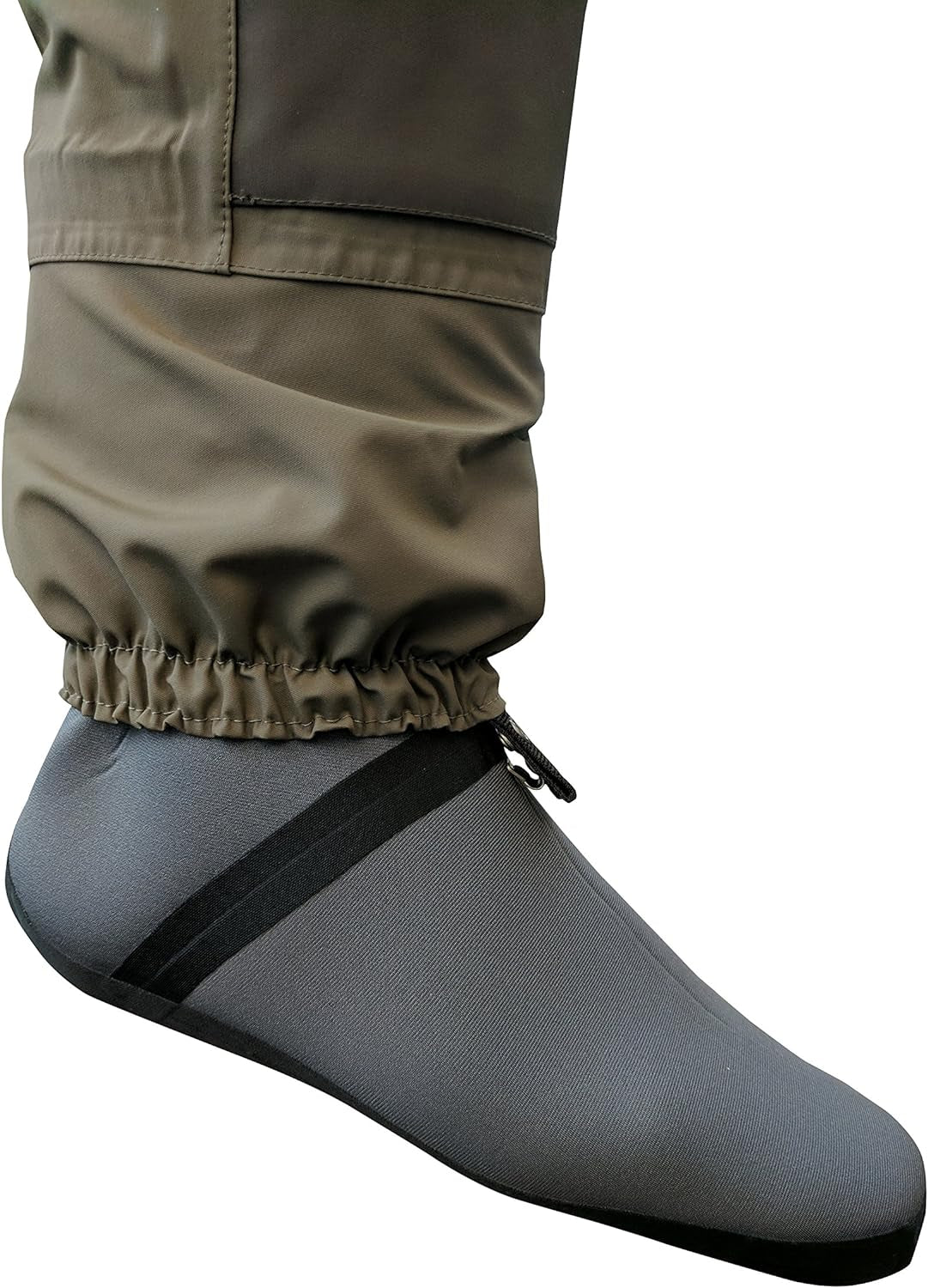Fly Fishing Waterproof Deadfall Stocking Foot Breathable Chest Wader for Adults (Regular & Stout Sizing)